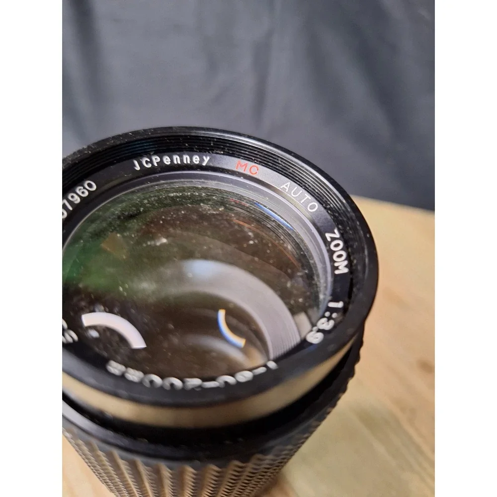 JCPenney 80-200mm f3.9 Auto Zoom‎ MC Macro Vintage Lens 55mm No 84707960
